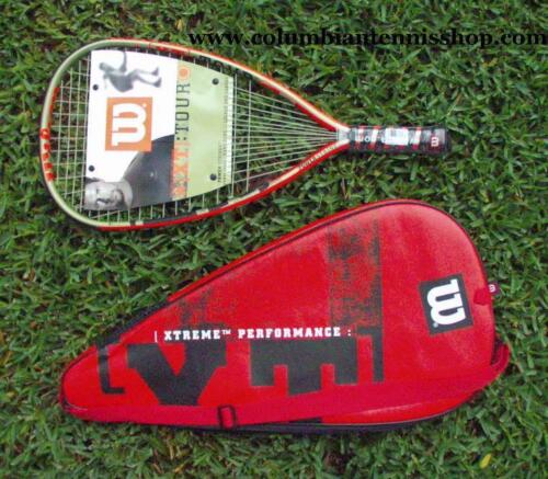 Wilson XT Tour Hyper Racquetball Raquette 107 inÂ² tête 165 g avec étui