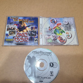 USED - SEGA ENTERPRISES - SEGA DREAMCAST - TIME STALKERS - COMPLETE - NOT TESTED
