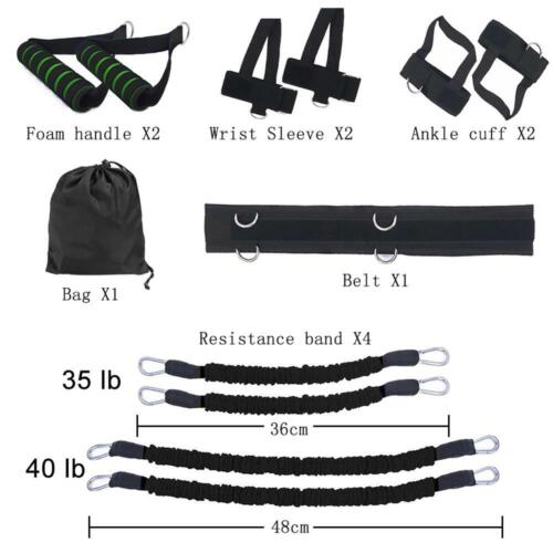 Body Exercise Resistance Trainer Bands Full Training Set Fitness Trainers Straps 
