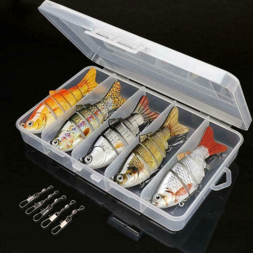 Suitable for All Kinds of fish 5pcs/set Bionic Swimming lure 