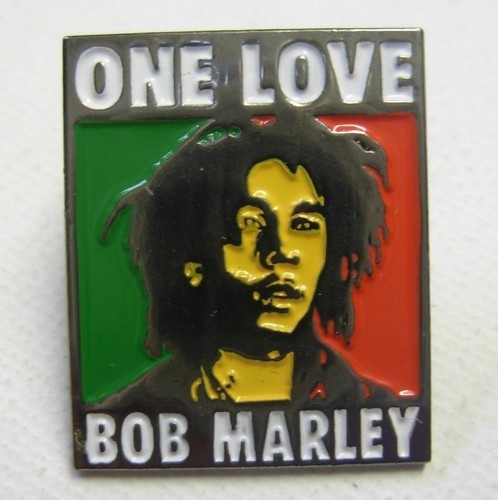 Bob Marley Pin Badge