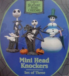 neca nightmare before christmas mini head knockers nightmare before christmas candle holder