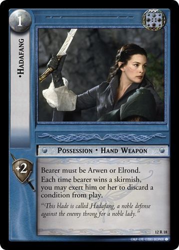 LoTR TCG BR Black Rider Hadafang 12R18