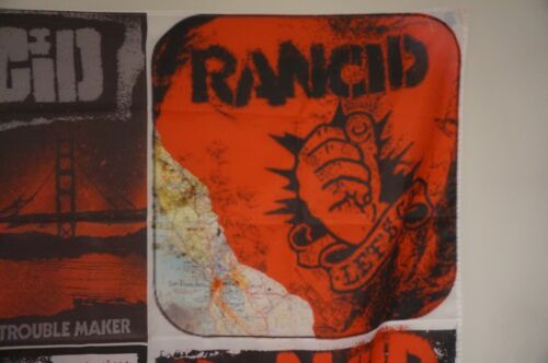 RANCID HUGE 4x4 BANNER Fabric Poster Tapestry Flag Album Montage CD 