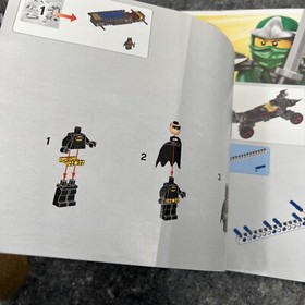 LEGO: The Batman Movie #70905 Instruction Booklet 1 &2 ONLY