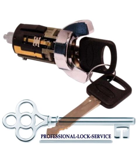 Lincoln Mark VII 84-92 Ignition Key Switch Lock Cylinder Tumbler Barrel 2 Keys