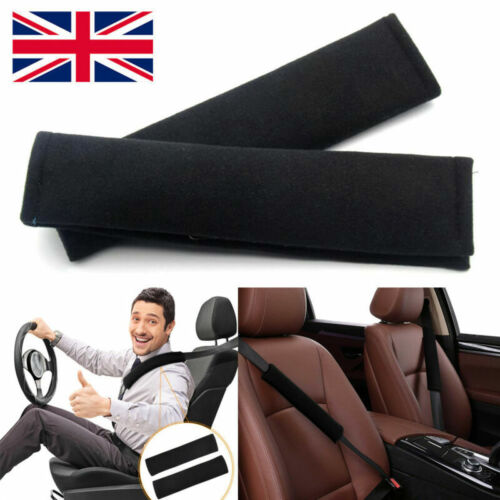 US 2X Shoulder Cover Cushion Seat Belt Pad Strap BackPack Harness Car Safety