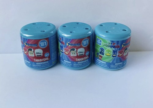 Disney Junior Mash/'ems Series 1 PJ Masks Mystery Pack Super Squishy lot of 3