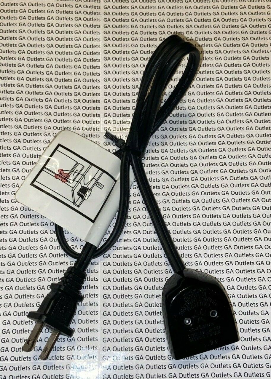 Presto Model # 0692505 Deep Fryer Break Away Magnetic Power Cord Adapter  Plug | eBay