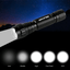 300Yards Tactical Hunting Flashlight 501B LED Rifle Gun Light Scope Mount Switch