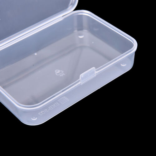 Clear Plastic Transparent With Lid Storage Box Collection Container Case uuBAUS 