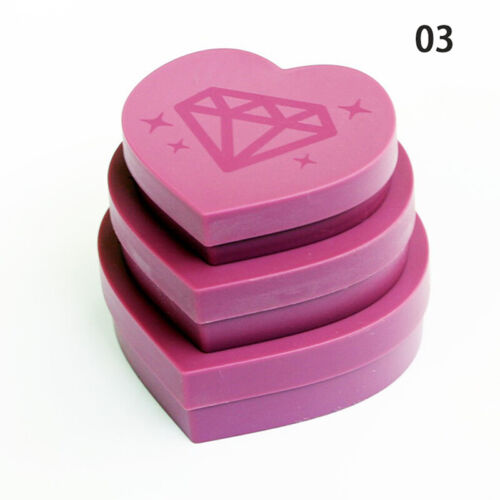 Heart-Shaped Drill Diamond Tray Box DIY Diamond Painting Tools Accessories K XA 