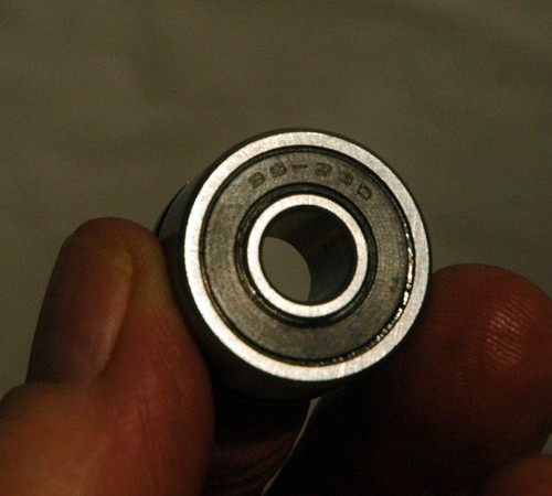 B8-23D 2RS Bearing B823D 8x23x14 Sealed Ball Bearings 8mmx23mmx14mm w//snap ring