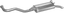 Auspuff RENAULT 19 R19 1.7 1.9 D Chamade Stufenheck Auspuffanlage F59
