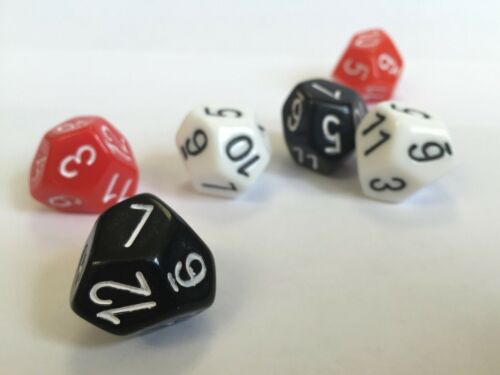 Details about  / Skew dice LEFT /& RIGHT HANDED DICES rpg d/&d board game dices  d12 WONKY/& FAIR