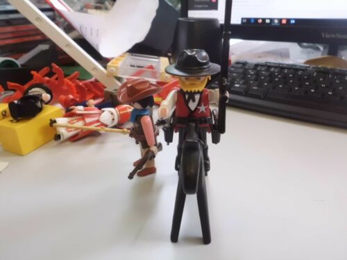 Playmobil Western 2 x Sheriff mit Pferd und Zubehör