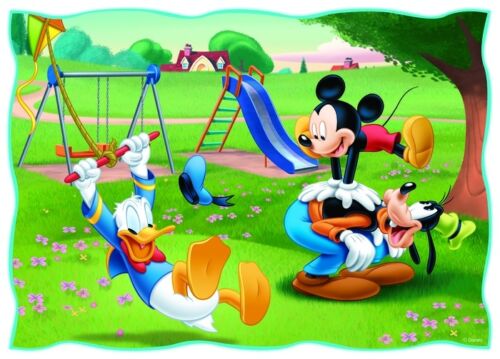 Trefl 4 in 1 35+48+54+70 Teile Mädchen Kinder Mickey Minnie Maus Puzzlespiel
