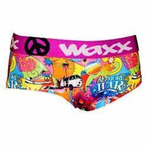 WAXX Women's Underwear Colorful Seventies Shorty Microsoft Fabric Size S M L 