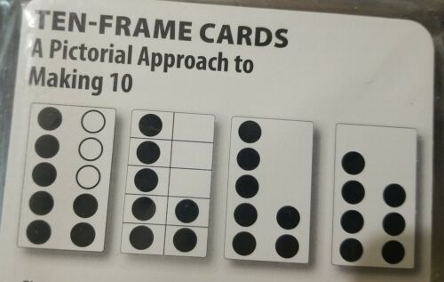 Essential Learning Products Ten Frame Cards A Pictorial Approach to Making 10 