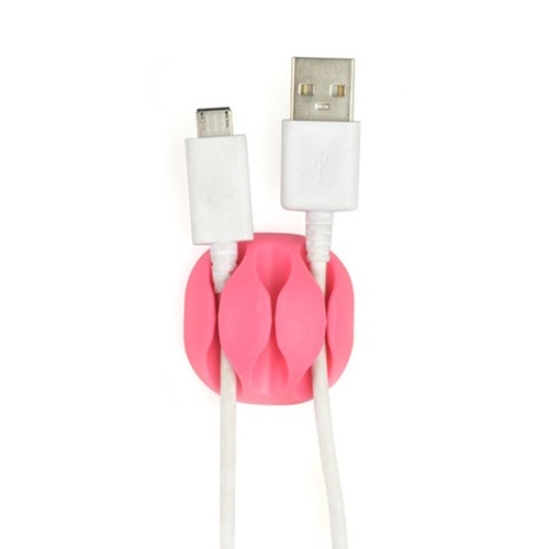 10X Cable Drop Clip Desk Tidy Organiser Wire Cord USB Charger Holder Fixer MHQ