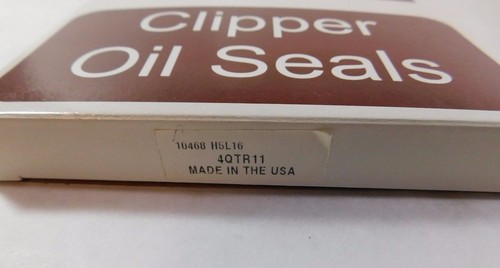 Parker Clipper Oil Seal 4.25/" x 5.25/" 0.438/" 4QTR11 10468 H5L16