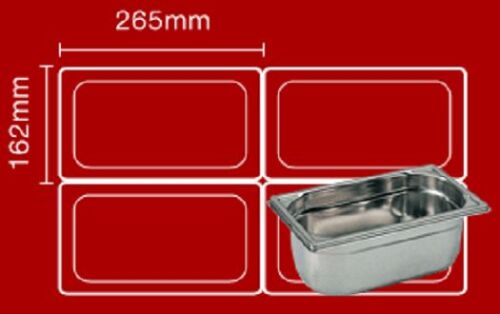 265 x 162mm Bain marie Pot liners Easybags Catering Mobile Food ....Size 1 