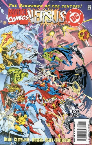 DC #2 1996 FN 6.0 Stock Image Marvel vs