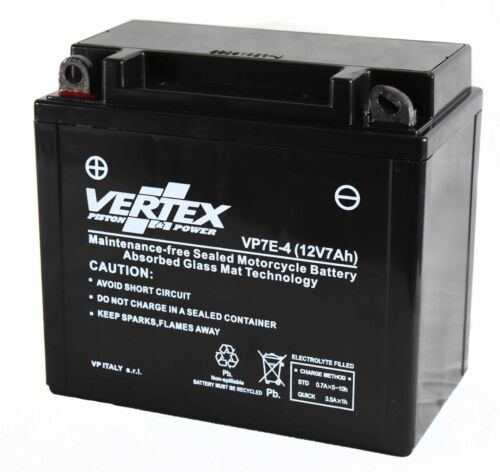 Vertex Battery For Keeway RKV 125 2012-2017 