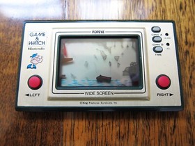 NINTENDO Popeye Game and Watch (PP-23) in OK Condition