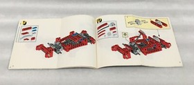 LOT OF 4 LEGO MANUALS / ANAKIN'S PODRACER / FLASH SPEEDER / TECHNIC / # 8020