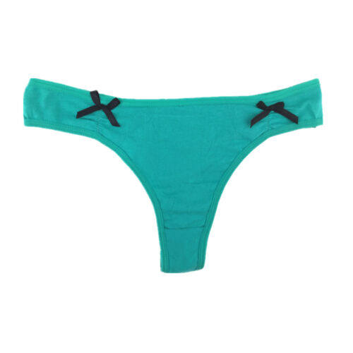 3 6 12 Pcs Lot Womens Cotton Thong Panties Basic Solid G-string Underwear,XS S M