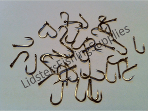 10 x taille 14 barbless carpe de pêche crochets