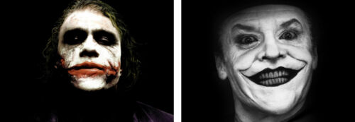 The Joker Old /& New Poster Set A4 A3 A2 A1 Sets Available