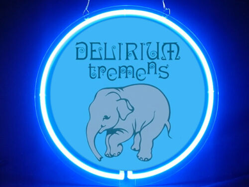 Delirium Tremens Beer Hub Bar Display Advertising Neon Sign