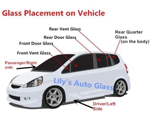 Fits 2015-2018 Kia Sedona Driver Side Left Front Door Window Glass