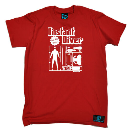 Instant Diver juste ajouter d/'Eau Libre T-shirt homme tee-shirt Anniversaire Cadeau Plongée