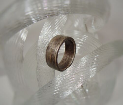 Details about   Gray Dyed Birch Wood Ring ~ Bentwood Ring ~ Handmade To Order ~ Unisex 