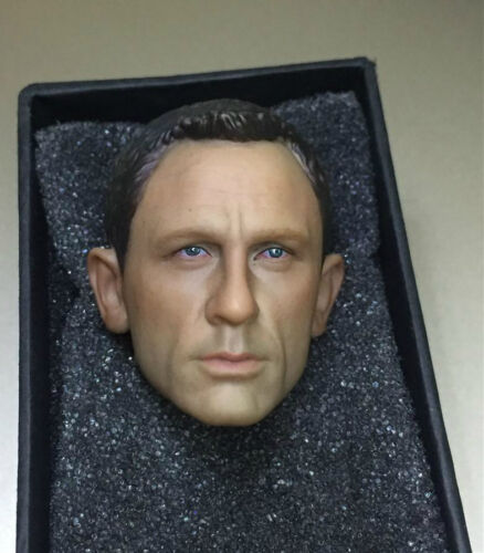 1//6 Daniel Craig HEAD SCULPT FOR James Bond 007 Ciel Spectre navire de USA