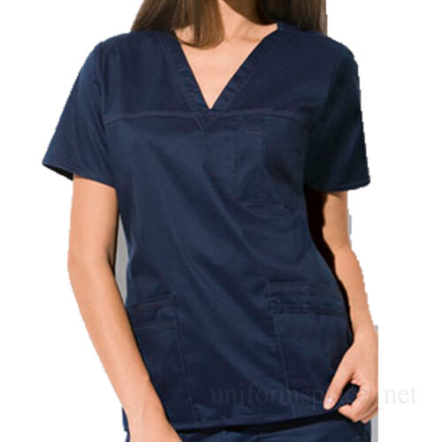 Dickies Scrubs Tops Womens Youtility V-NECK Top Junoir Fit Uniform Shirts 817455