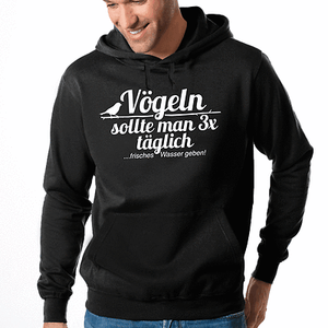 Volatili si dovrebbe 3x al giorno acqua fresca dare proverbi Fun felpa hoodie