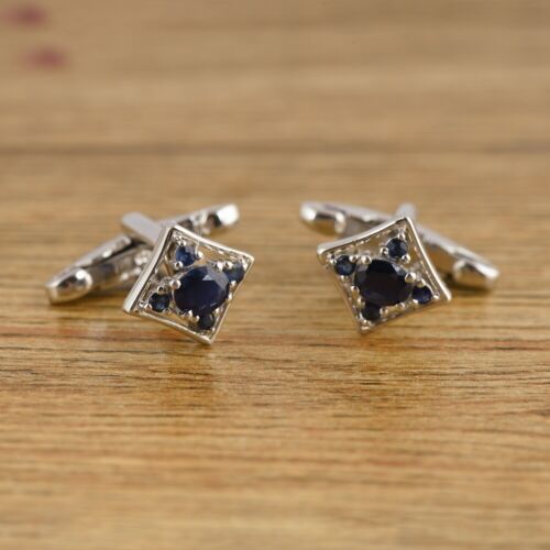 Details about  / Natural Ruby Sapphire or Amethyst Moonstone 925 Sterling Silver Men/'s Cufflinks
