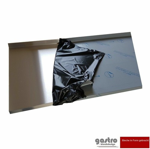 Stainless Steel Kitchen Worktop 1,9 cm Cover Plate k240 0,8 mm Stainless Steel Table CNS