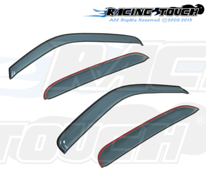 For Mitsubishi Lancer 01-06 Ash Grey Out-Channel Window Visor Sun Guard 4pcs