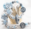 Schnullerkette+Greifling mit Namen Set//Einzel ♥ PRINZ ♥XL Fuchs ♥ Junge ♥ Holz