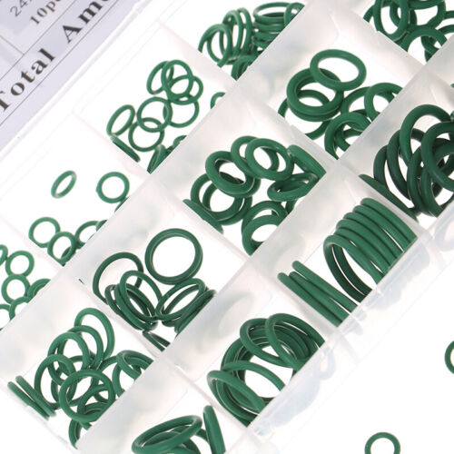 225Pcs Seal O-ring R134a Car Air Conditioning Rubber Washer Assortment Bo TBO^ss
