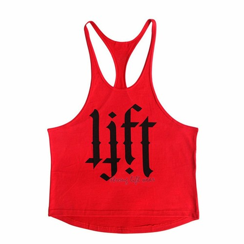 Gym Hot Mens Clothing Lift Stringer Bodybuilding Tank Top Muscle Vest Shirt