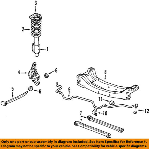 GM OEM Rear Suspension-Bushings 22611479