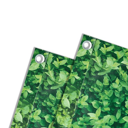 PVC Balkonsichtschutz Balkonbespannung Windschutz Sichtblende für Gartenzaun