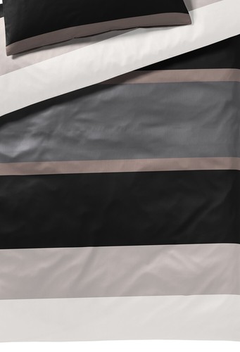Mako-Satin Linge De Lit Mood 4095-9 Graphite Limited Edition Exclusive Joop