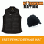 Dewalt Force Soft Padded Lightweight Gilet Bodywarmer NEW RANGE FREE PEAKED HAT